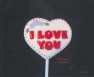 919 I Love You Heart Chocolate or Hard Candy Lollipop Mold